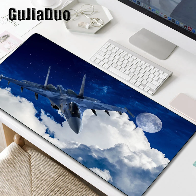 

900x400 Extra large Airplane pattern mouse pad notebook keyboard table desk mat gaming hoom accessories XL gamer mousepad carpet