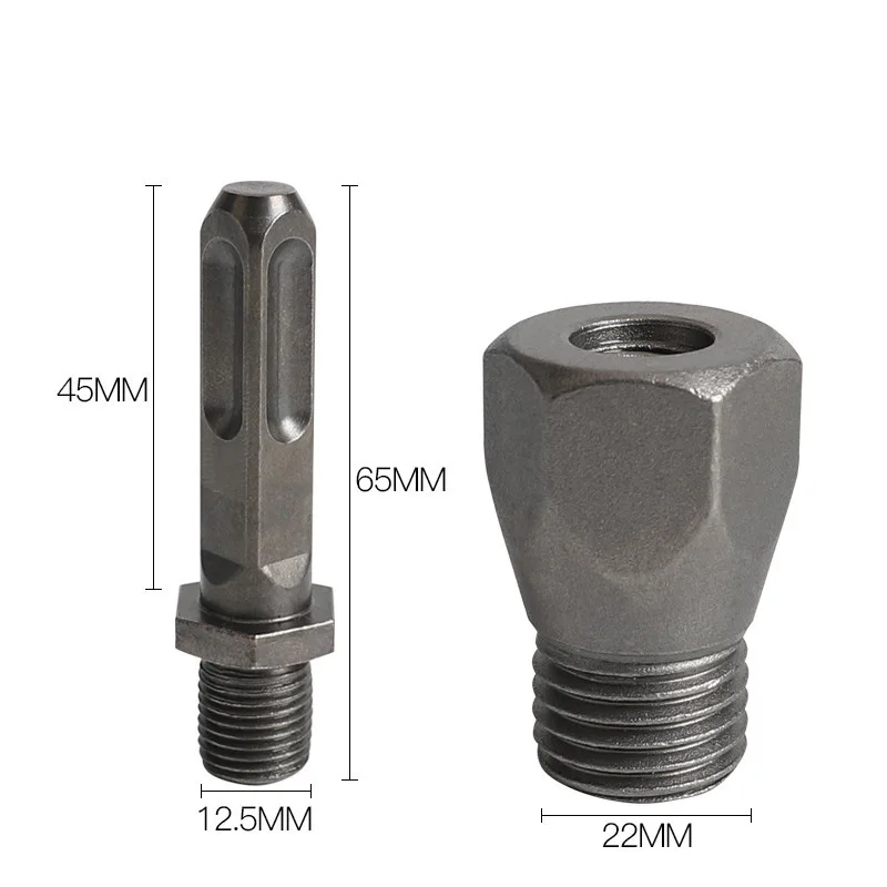M22 SDS Plus Adapter For Electric Hammer M22 Diamond Core Bit Adapter SDS Arbor Diamond Core Dry Wet Drill BIt SDS Plus Thread