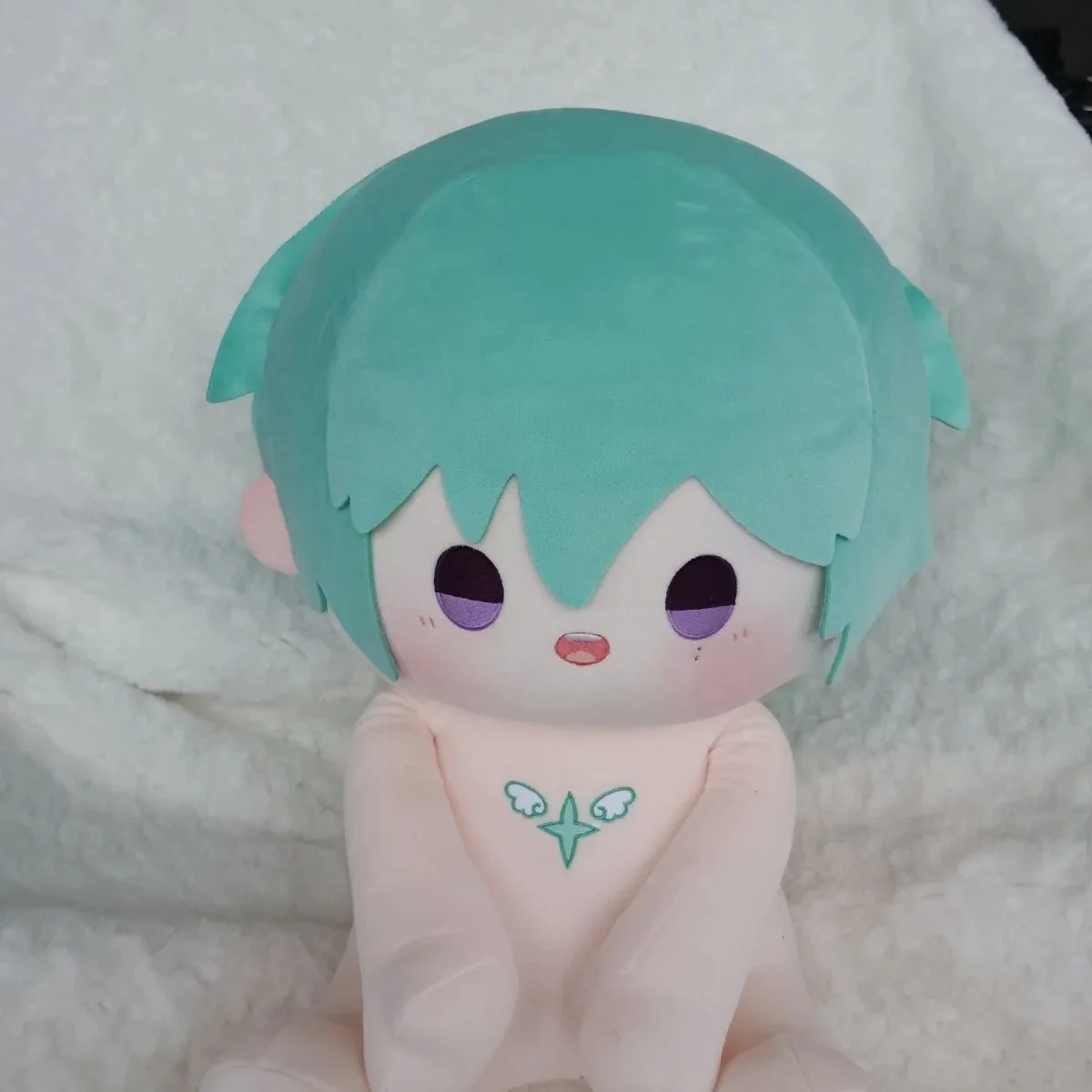 40Cm Anime Kazehaya Tatsumi Pluche Pop Body Dress Up Knuffels Zittende Houding Figuren Kussen Cadeau