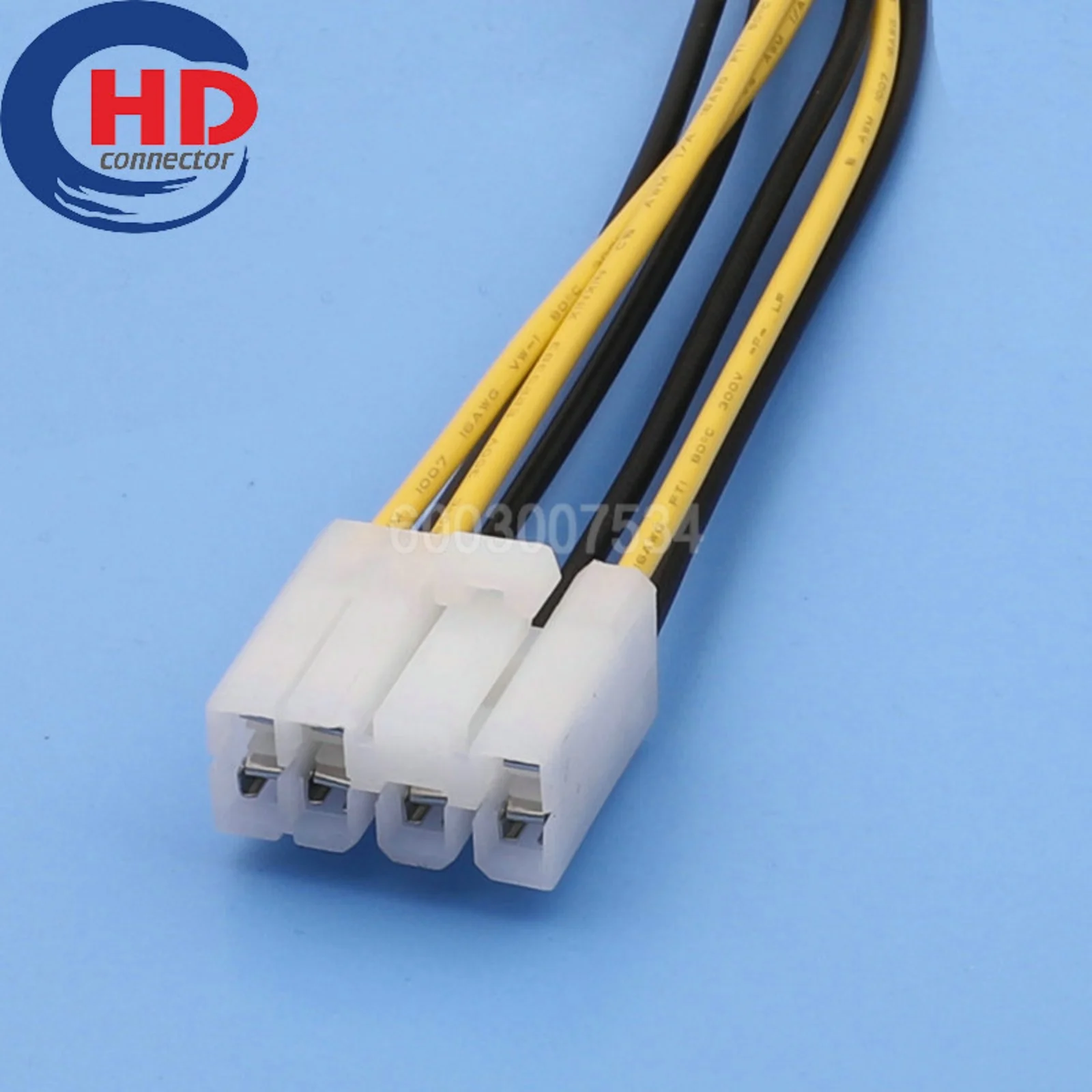 7 Pin Connector Unsealed 3.0mm Series Female Connector Cable Plug Motorcycle Electrical Harnesses Wiring Harness