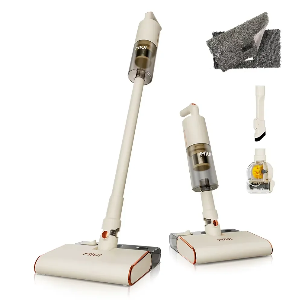 Vacuum Cleaners Sweeping Cleaning Tools 18kPa for Home Sweeping Strong Cyclone Suction 0.5L Clear Dust Box