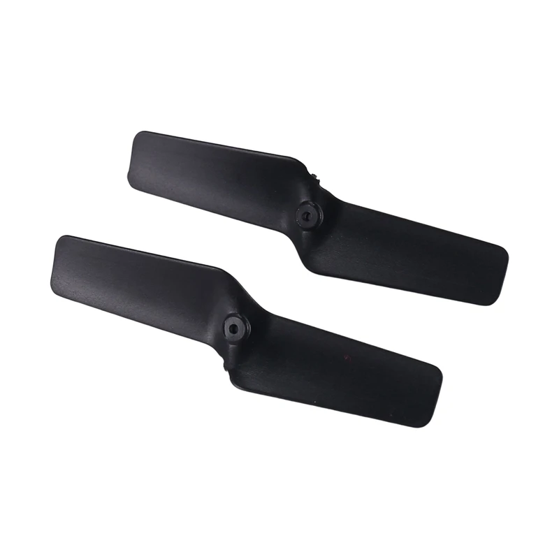 6Piece Black C186 Tail Blade Compatible With C186 C-186 RC Helicopter Airplane Drone Spare Parts Upgrade Accessories