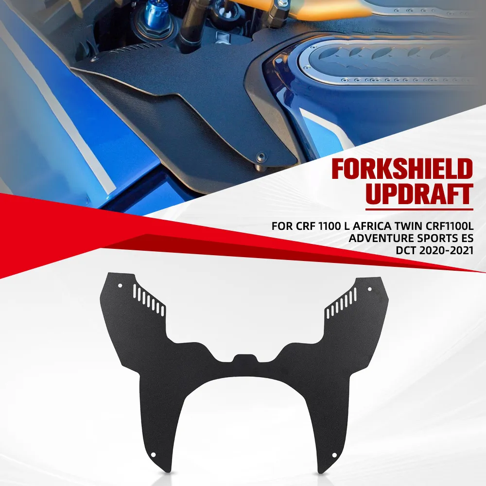 

For HONDA CRF 1100 L Africa Twin CRF1100L Adventure sports ES DCT 2020-2021 2022 2023 Motorcycle Forkshield Updraft Deflector