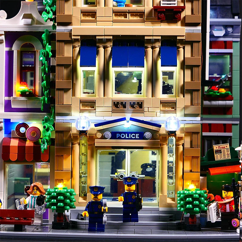 

Усовершенствованный комплект светодиодных фонарей «сделай сам» для Lego 10198 (только светодиодный светильник, без модели блоков) Высокопроизводительный