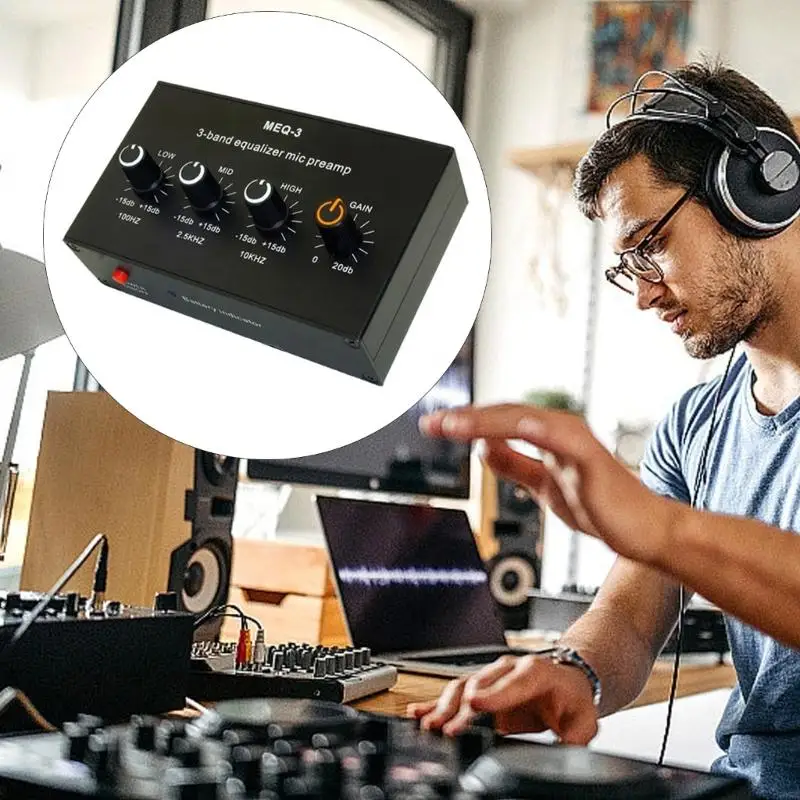 Microphone Preamplifier ALC Automatic Gains Circuit for Improved Sound Quality