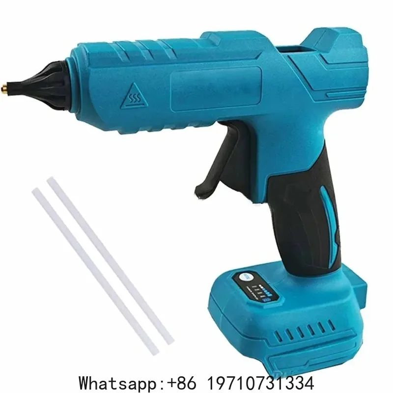 Cordless Electric Hot Melt  11mm Glue Stick Welding Gun Compatible with Makita 18V Battery No Battery Included Perfect