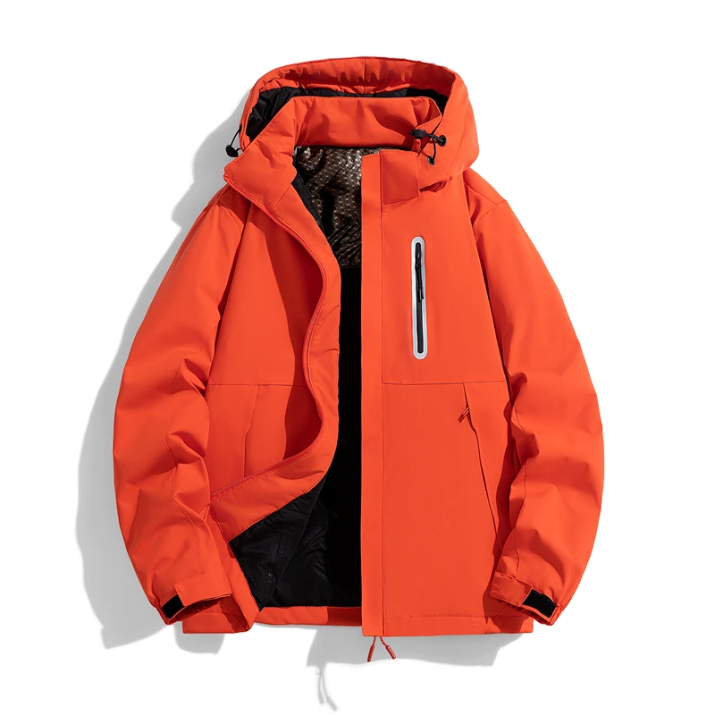 เสื้อแจ็คเก็ตบุหนานุ่มสบายคุณภาพสูงสำหรับกิจกรรมกลางแจ้ง  แบบมีฮู้ด เหมาะสำหรับฤดูหนาวและสวมใส่ทำงาน