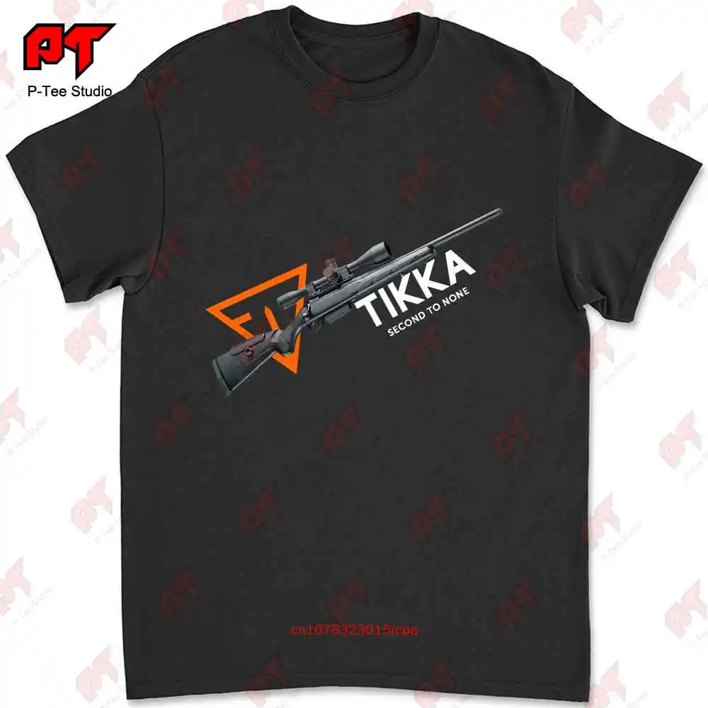 Tikka T3 Logo Mdt Tac21 Systems Sniper Rifle T-shirt ZJKZ