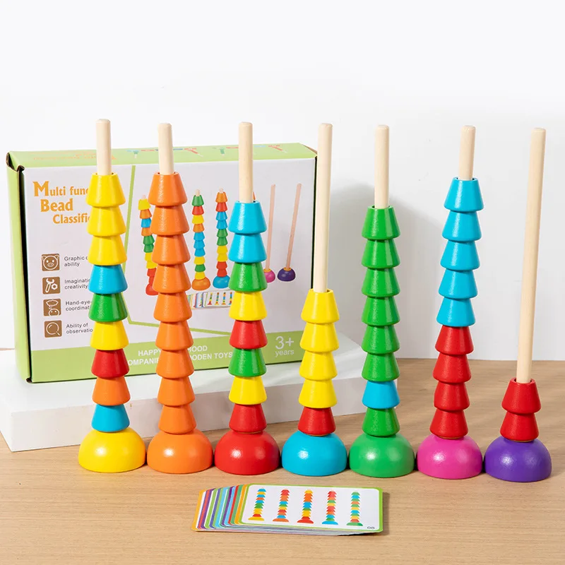 

Children's Concentration Multi functional Calculation Bead Sorting Column Digital Calculation Toy Gift