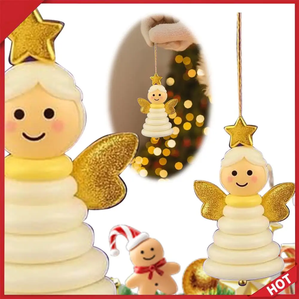 DIY Button Snowman Ornament Kit Reusable Fun Christmas Button Making Set Home Window Ornaments for Holiday Stocking Filler