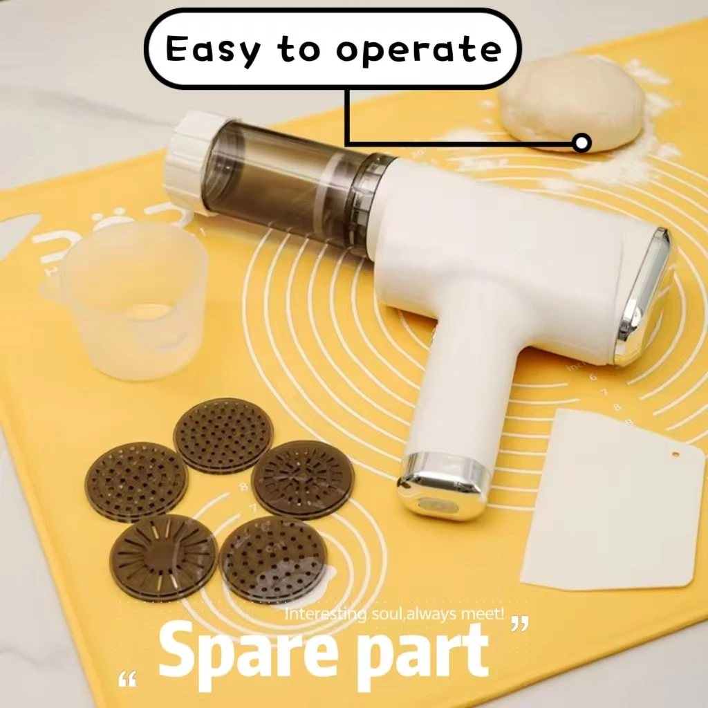 2024 حار بيع المحمولة المحمولة خلاطات أوتوماتيكية المرفقات المطبخ الكهربائية ماكينة صنع المعكرونة المعكرونة