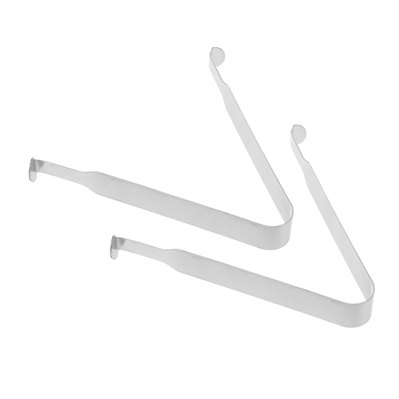 

2Pcs Fireplace Liner Filler Durable Stainless Steel Camping Burner Clamp Kitchen Clip Steamer Rack Countertop Inner Tank