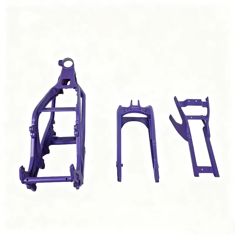 Off-road electric motorcycle alloy modification parts, frame assembly (multi-color)