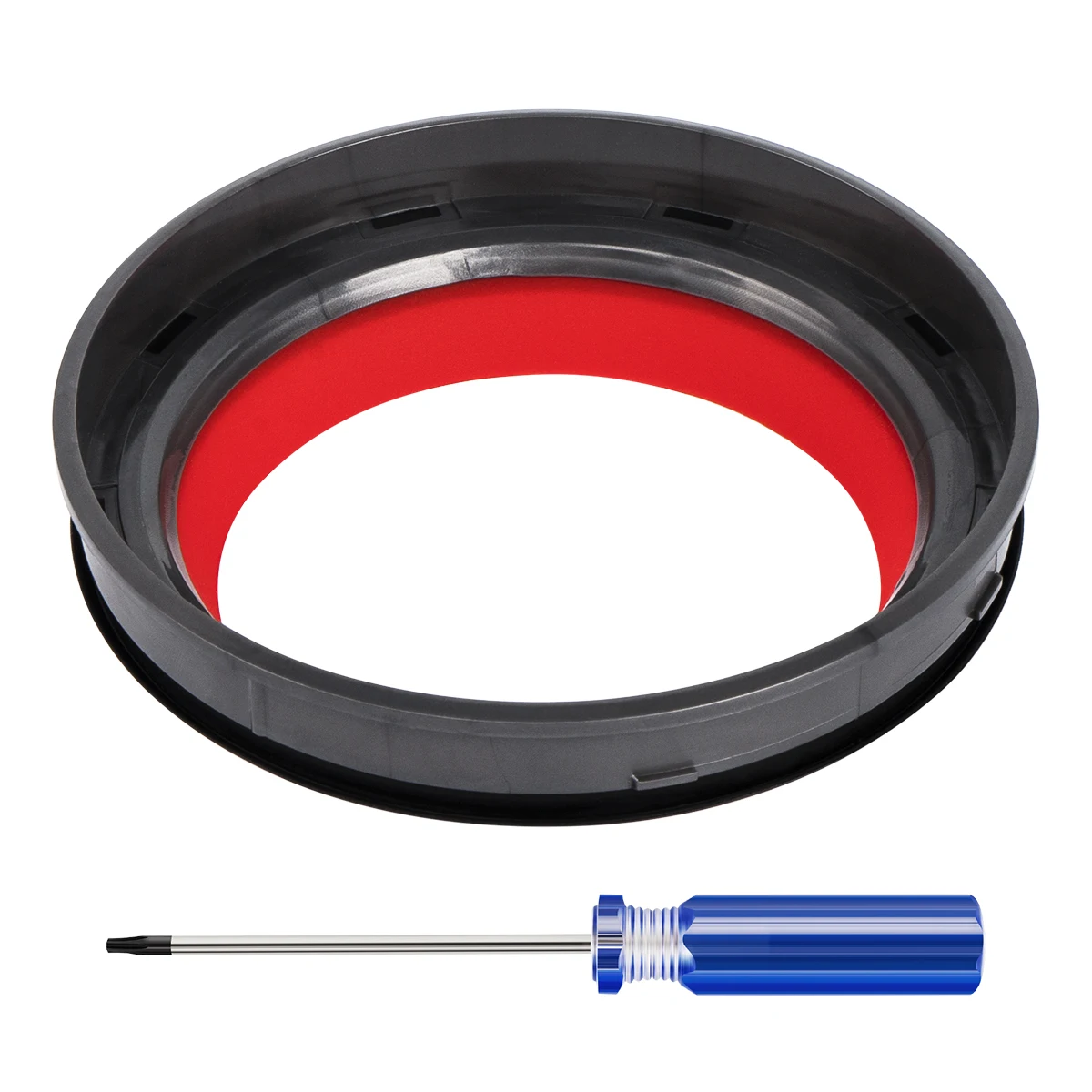 1 Pc Rubber Ring for Dyson Hoover V10 Dustbin Bottom Lid Seal Rubber Ring Waste Container Accessories