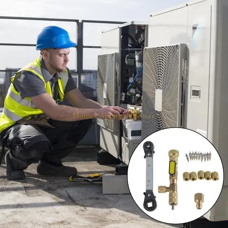 D0AB Valves Remover النحاس النحاسي لإصلاح أنظمة التبريد المنزلية #2