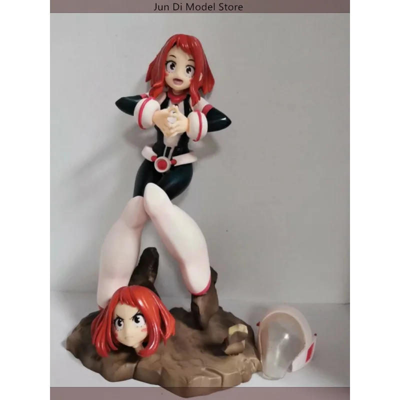 21cm My Hero Academia Uraraka Ochako Anime Girl Figurka Model Statua Chłopcy Kolekcja Dekoracja Pulpitu Ozdoba Zabawki Prezenty