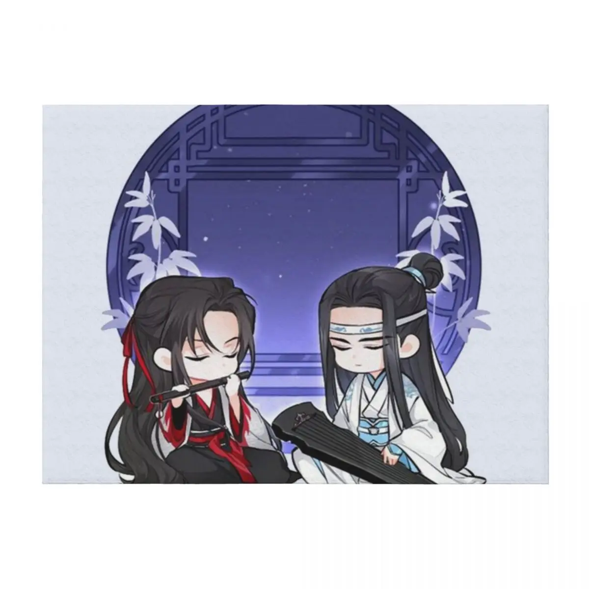 

WANGXIAN.SONG.OF.THE.NIGHT Throw Blanket Plush Bed Custom for sofa Blankets