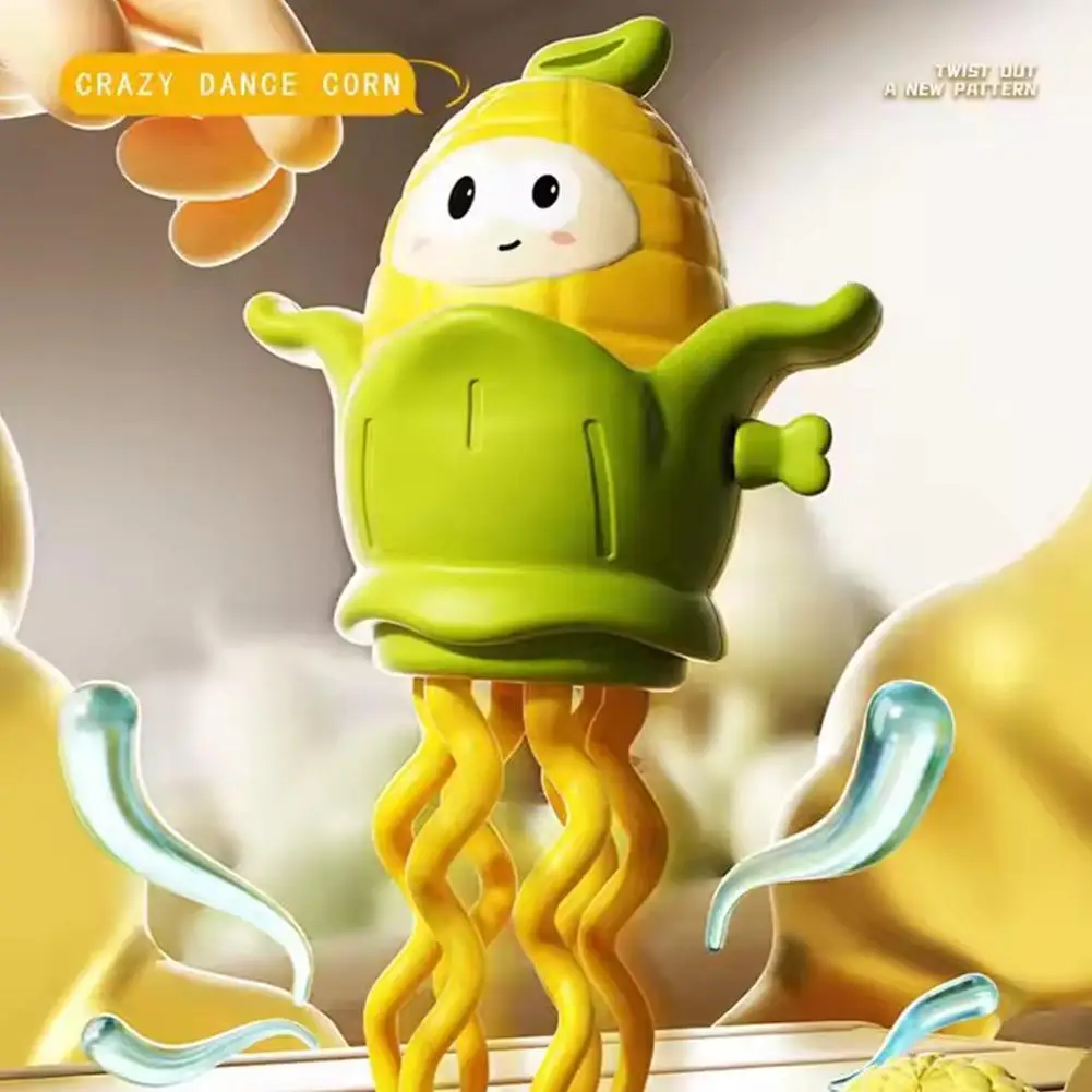 

Dancing Octopus Kid Electronic Pet Toys Cartoon Crawling Octopus Toy Corn-Shaped Dancing Octopus Interactive Clockwork Toy ﻿