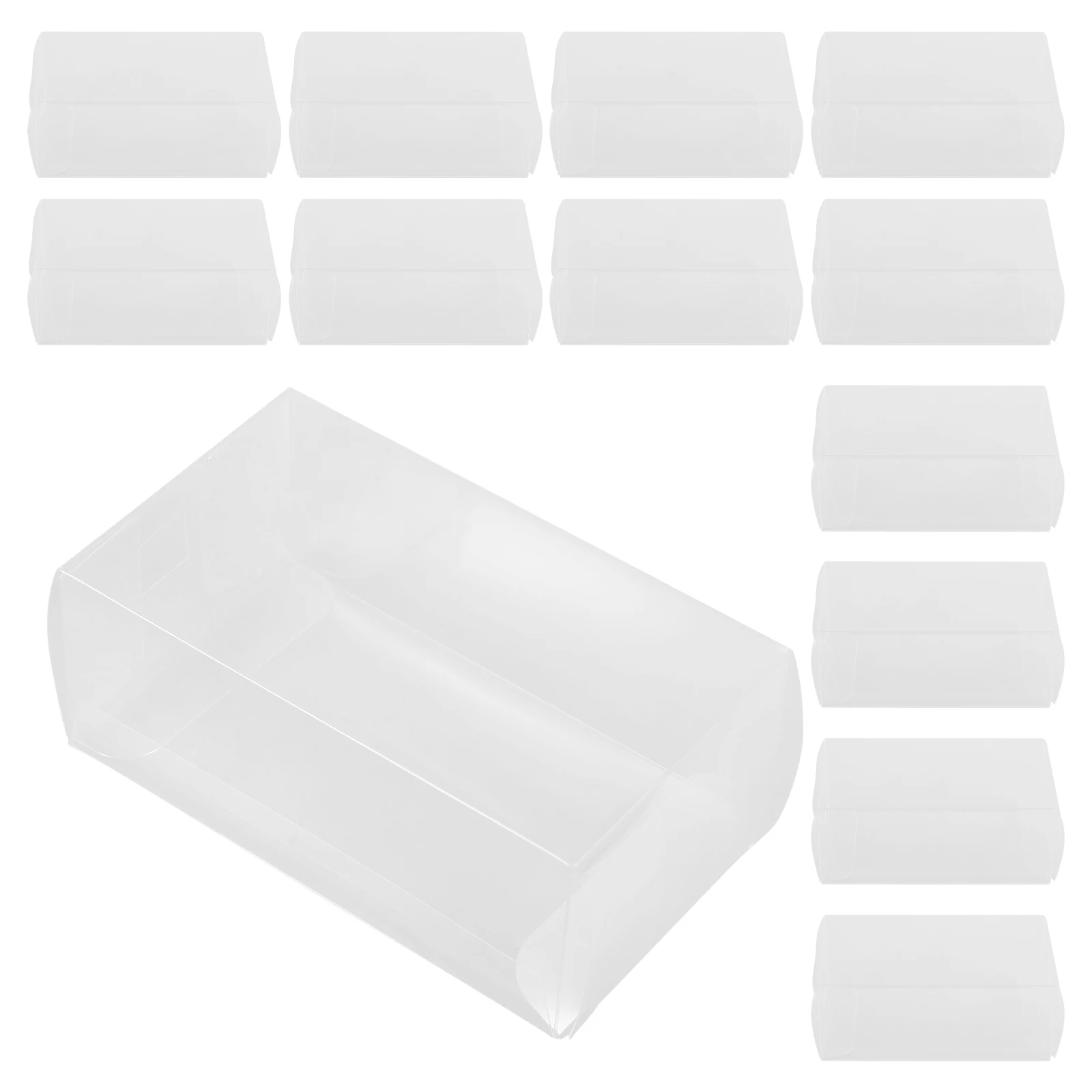 

25pcs Ice Cream Packaging Clear Plastic Dessert Containers Cake Pop Wrappers C y Apple Boxes Pastry Macaron Baking Treat Favor