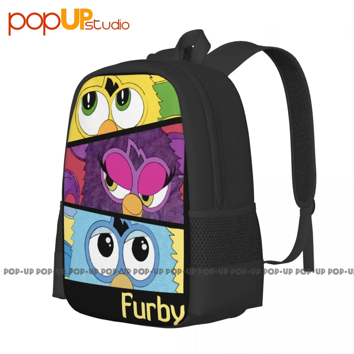 Furby Backpack Large Capacity School Art Print 3d Printing School Sport Bag