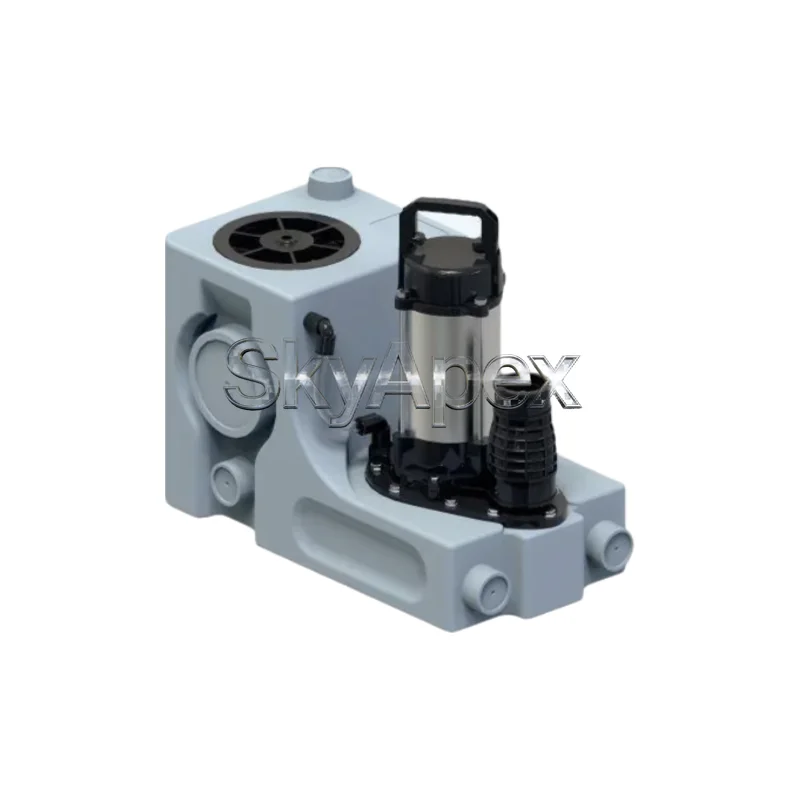 Villa Basement Sewage Lift Pump Station Bathroom Kitchen Laundry Bar Fully Automatic Wastewater Lifting Unit
