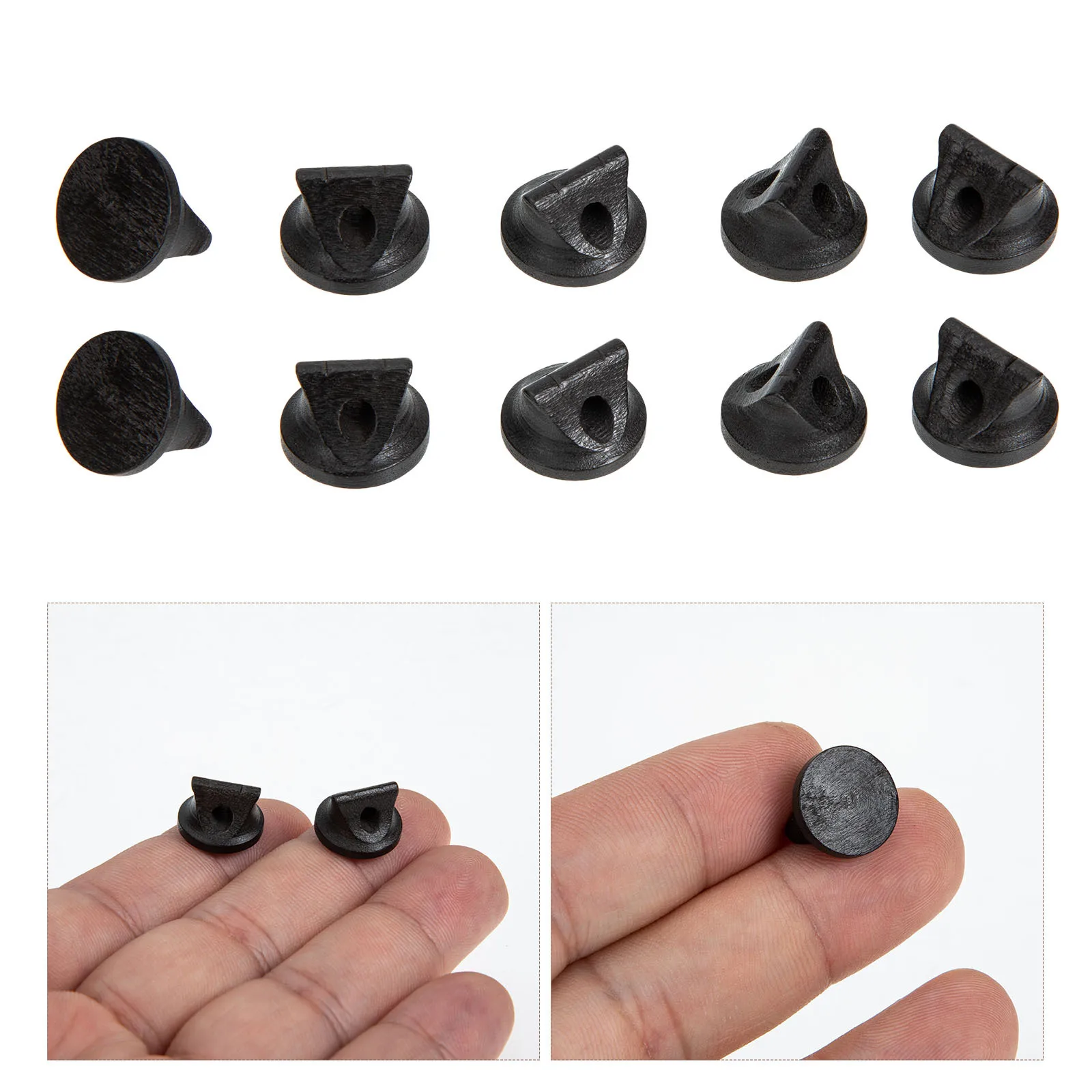 

10pcs Erhu Bridge Wood Instrument Bridge For Chinese Traditional Violin Replacement Parts Tone Enhancer Accessories