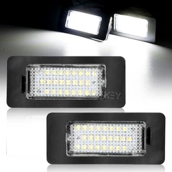 2PC Auto White CANbus Car LED Number License Plate Light For SKODA  Octavia 3 5E A7 Rapid Facelift Fabia MK2 MK3 Yeti Superb B6