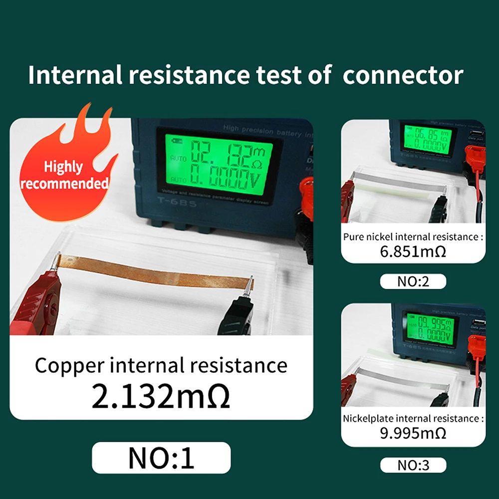 5M 10M T2 Reiner Kupferstreifen Vernickelt 0,15mm 0,2mm Batterie-Punktschweißstreifen für 18650 21700 26650 Lithium-Akkupack – Detail 12