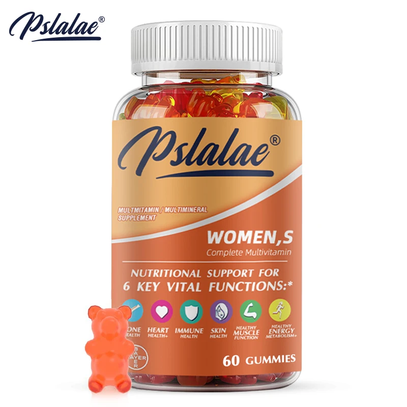 Women's Multivitamin Gummies - Promote Brain, Heart, and Eye Health, Enhance Joint Flexibility, and Strengthen Immunity