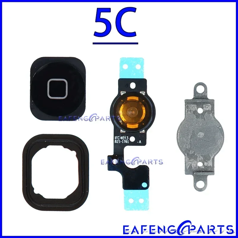 Replacement Parts for Iphone 5 5C 5S SE 2016 6 6Plus 6S Plus Home Button Flex Cable Return Function (No Fingerprint)