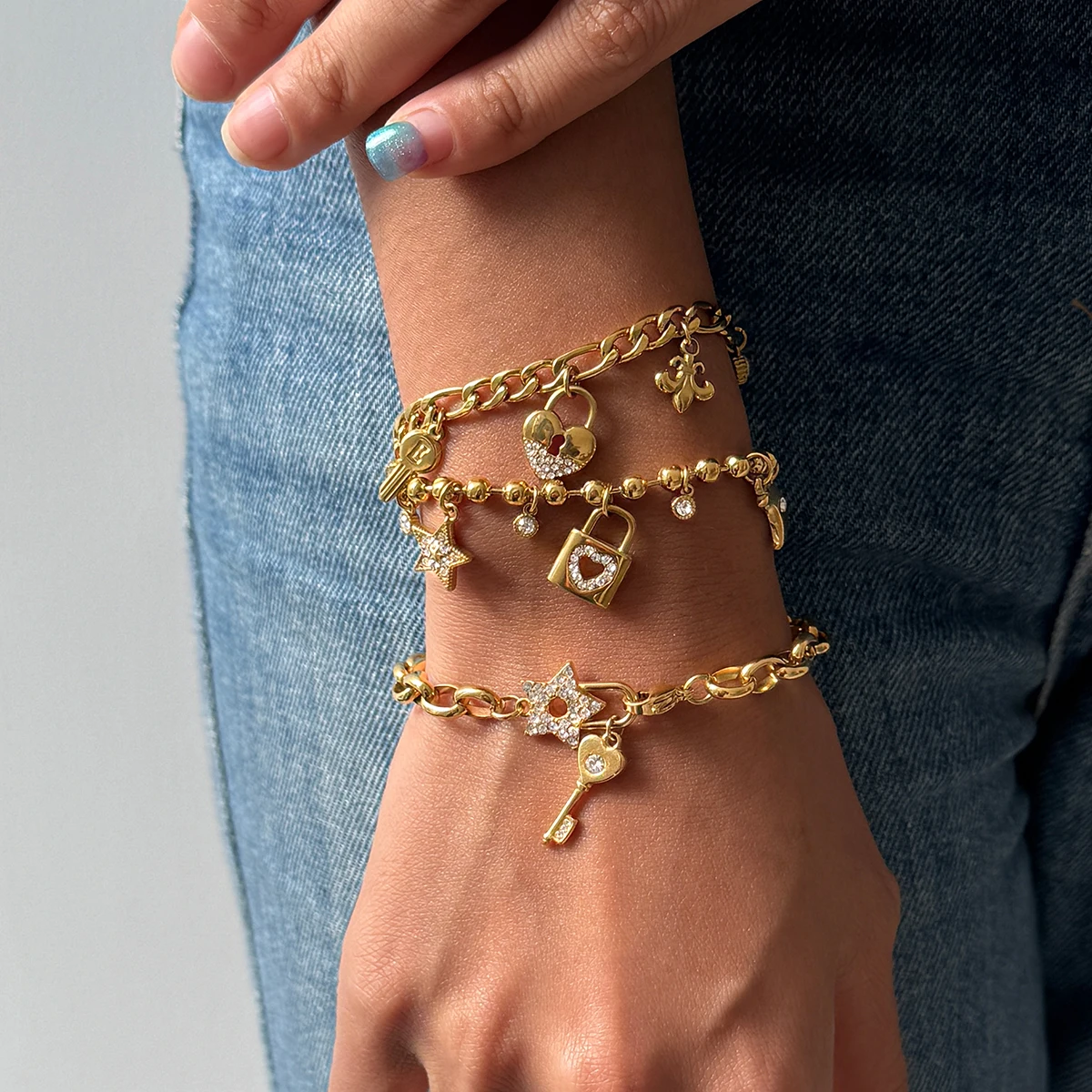Yori Fashion Stainless Steel K - Chain Lock Combination 评论和价格