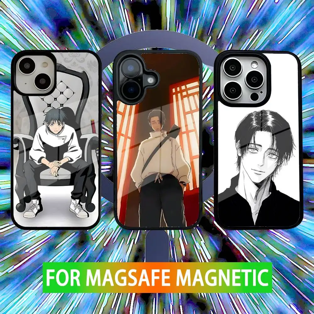 

Okkotsu Yuta Phone Case For iPhone 16,15,14,13,12,11,Pro,Max,Plus,Mini,SE New Magsafe Magnetic Wireless Charging