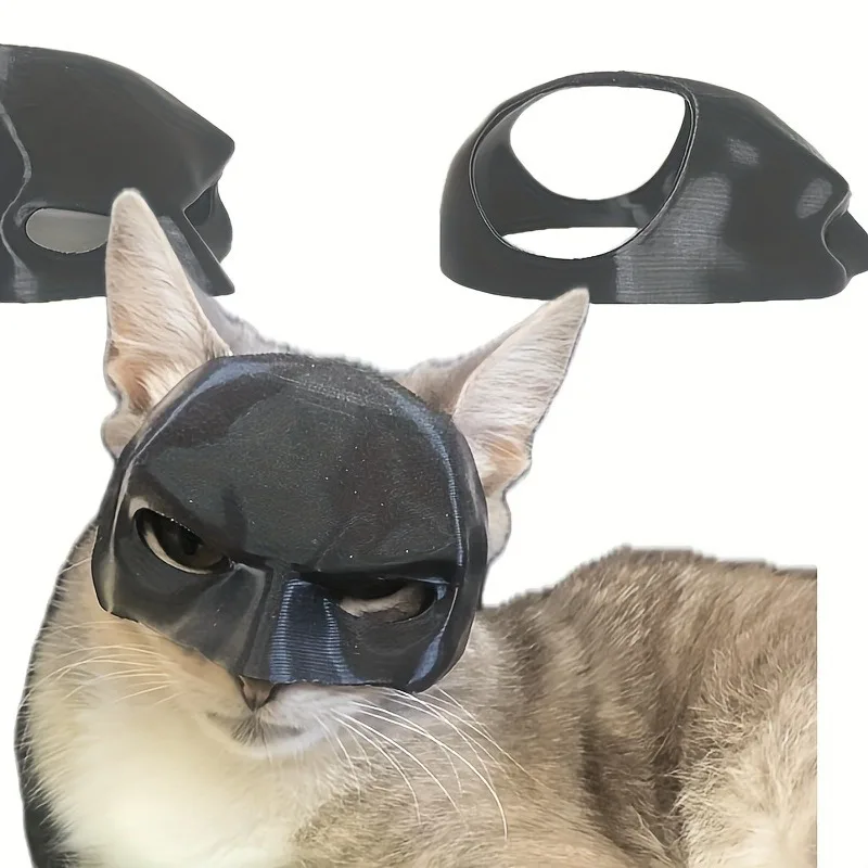 

Bat Cat Avenger Mask: Cool and Stylish Plastic Cat Mask for Men