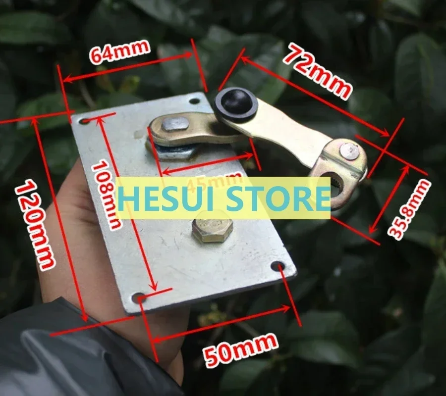 Reciprocating crank linkage mechanism round trip motion push rod DIY accessories