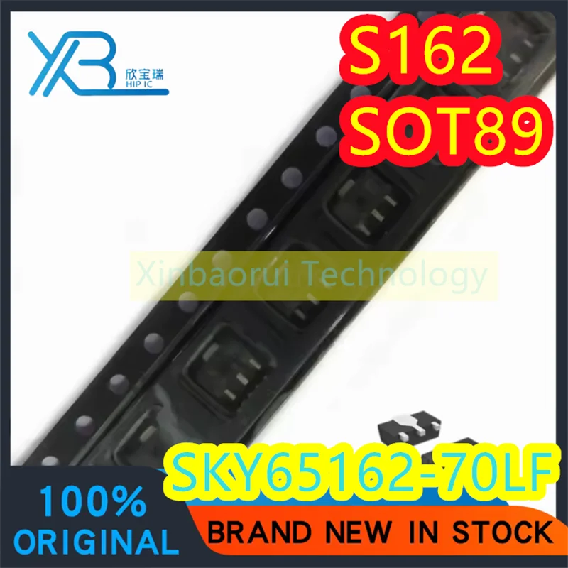 

(5/20pieces) SKY65162-70LF SKY65162 Parts Mark S162 SOT-89 RF Microwave High Linearity Amplifier Brand New Original Electronics