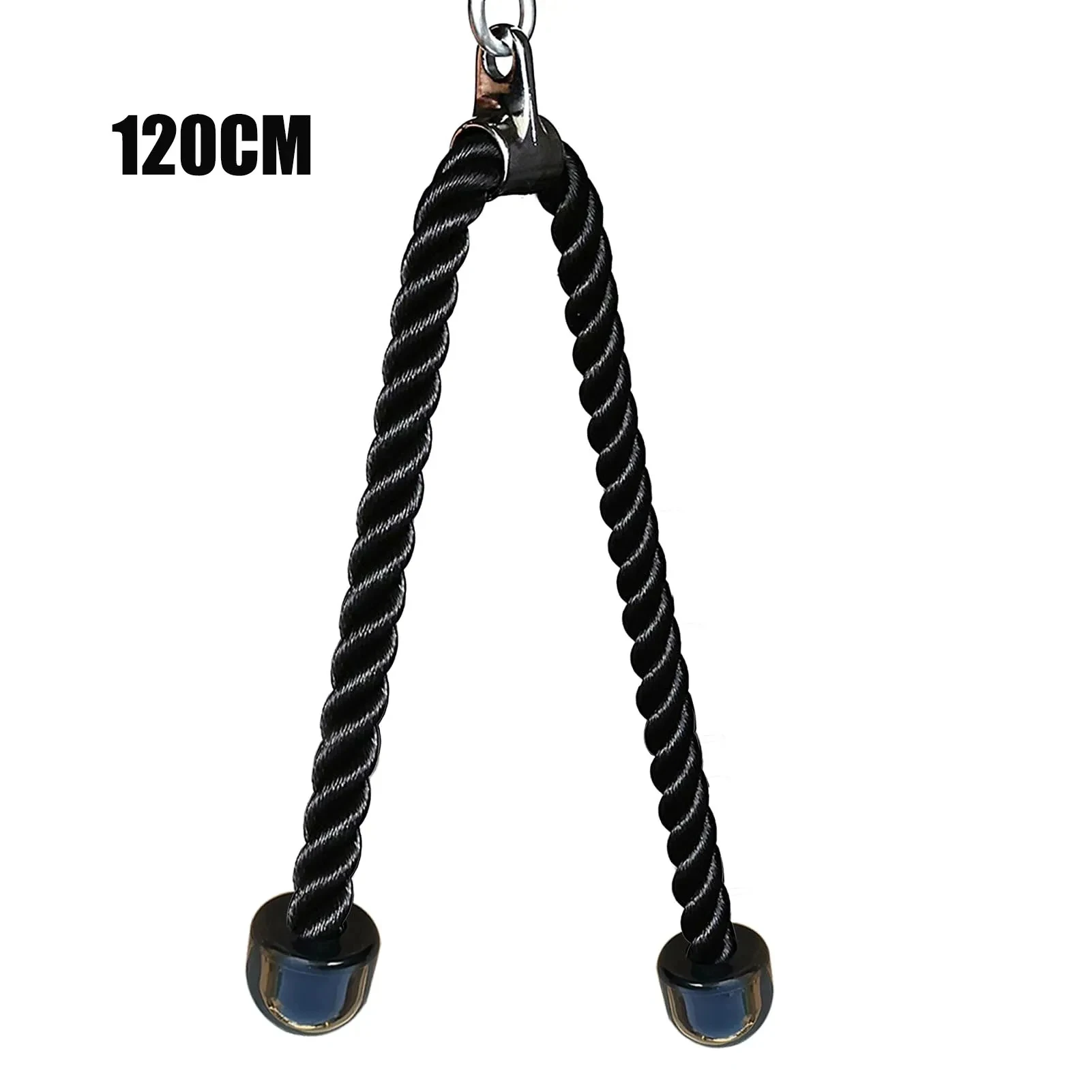 70cm/120cm/150cm Triceps Rope, Fitness Home Gym Pulldown Machine Handle, Biceps Triceps Back Shoulder Muscle Exerciser Fitness E