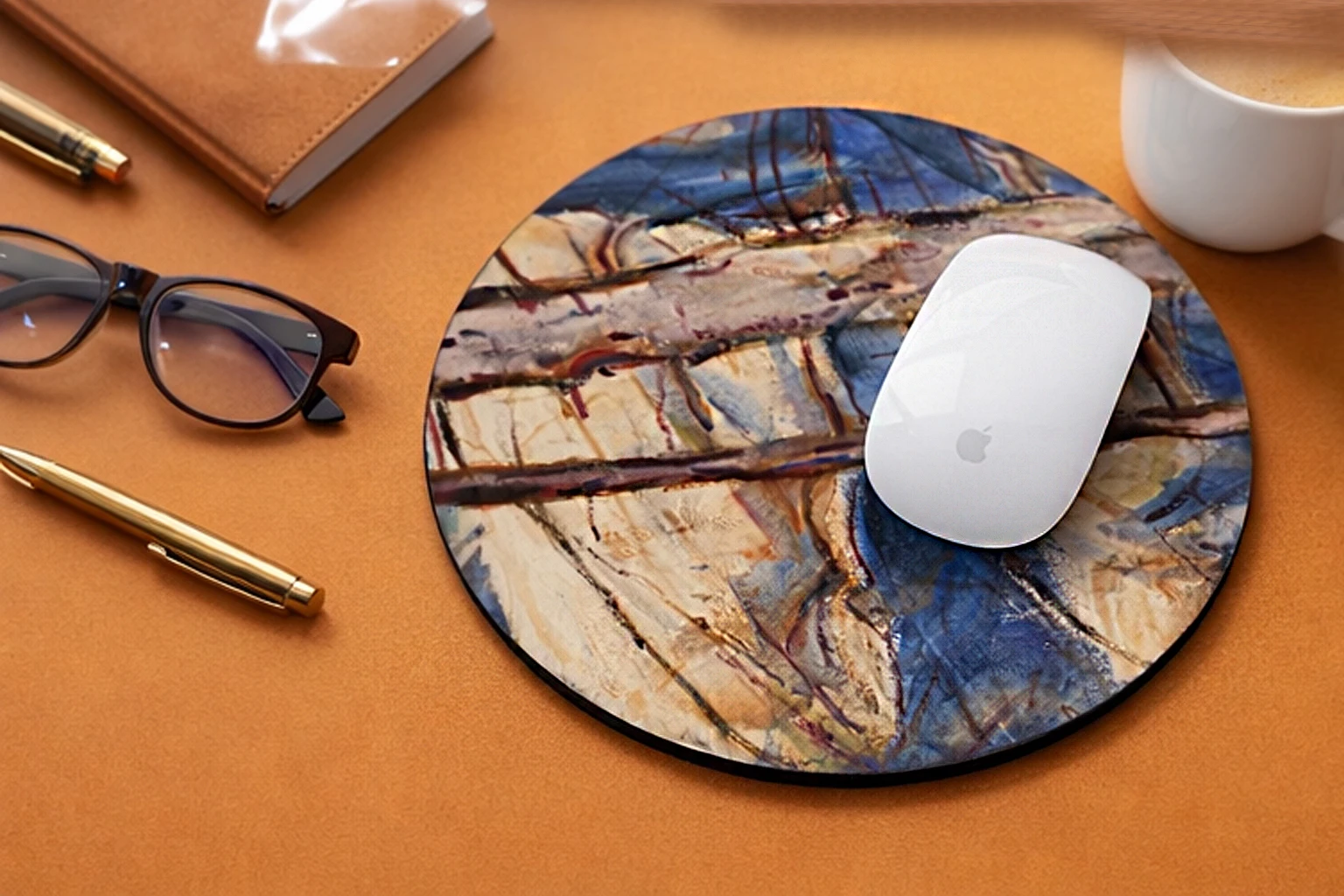 100% All Silicon Office Mouse Pad Practical Non-slip Soft Mat for Workplace Desk