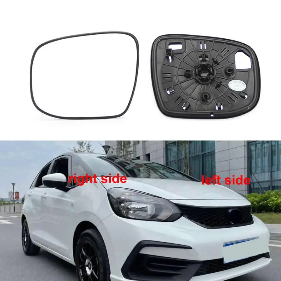 

For Honda Fit 2021 2022 Rearview Side Mirror Lens Door Wing Rear View Mirrors Glass without Heating 76203-T00-T01 76253-T00-T01