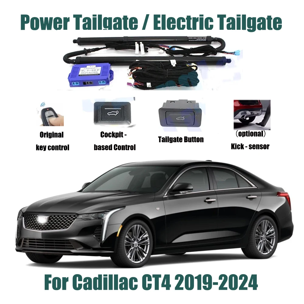 For Cadillac CT4  2020-present Car Automatic Lifting kit Opening Trunk Intelligent Electric Lift Tailgate