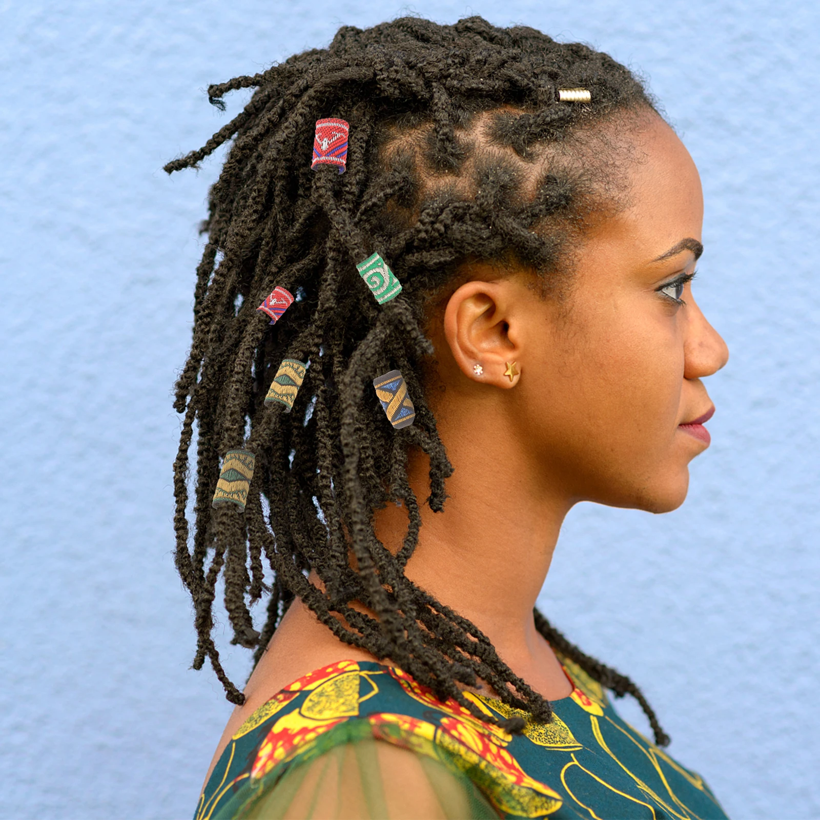 

15 Pcs Hair Cuffs Durable Decorative Dreadlocks Braid Rings Stylish Hair Accessories For Braids Ponytails Extension Gifts