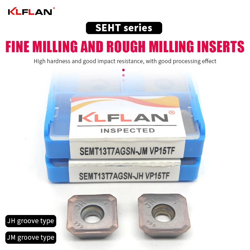 

Cemented Carbide SEMT13T3 Milling Inserts CNC Small Square Insert For Stainless Steel Hard Material And Finish And Rough Maching