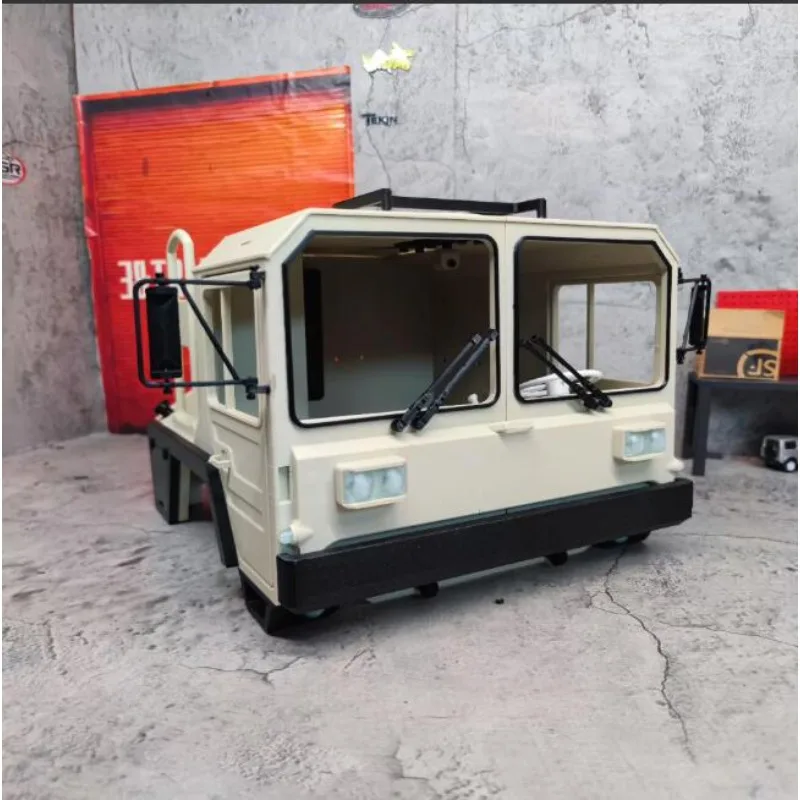 Кузов грузовика CAT Mammoth для моделей 1:10 TRX4 TRX6, подходит для колесных баз 4×4 и 6×6, со складными задними панелями, отверстием для аккумулятора, несобранный комплект.