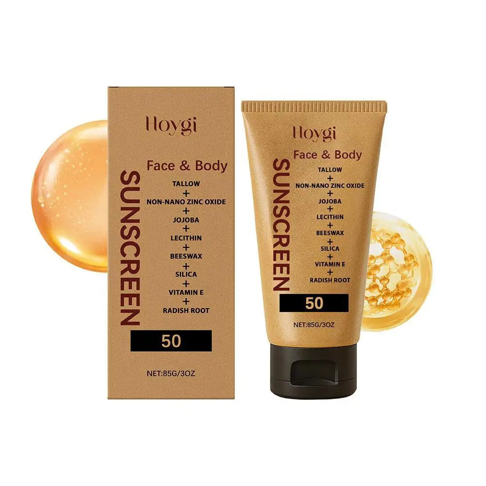 

Sunscreen Cream for Face and Body Spf 50+ UV Protective Sun Block Isolation AntiOxidant Waterproof Moisturizing Skin Sunblock