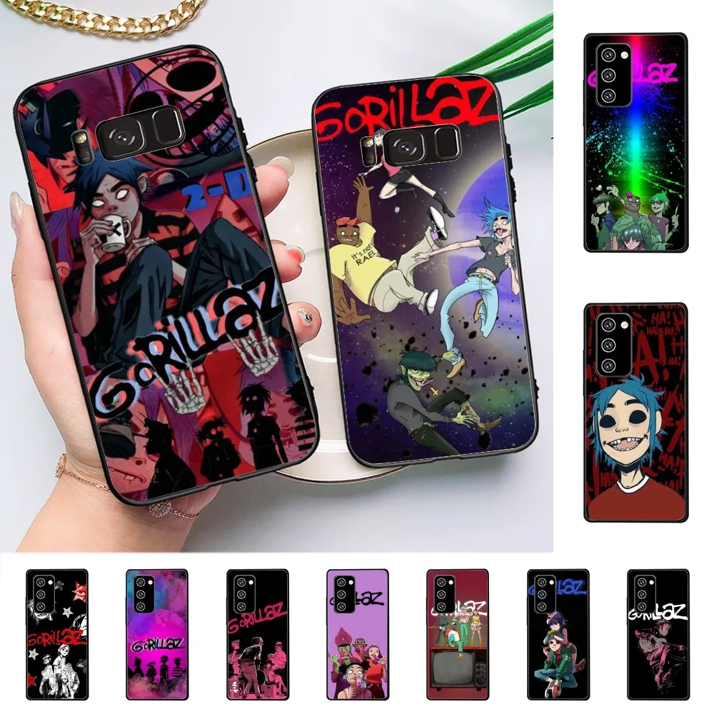 Anime G-Gorillaz Phone Case For Samsung Note 8 9 10 20 Pro Plus Lite M 10 11 20 30 21 31 51 A 21 22 42 02 03