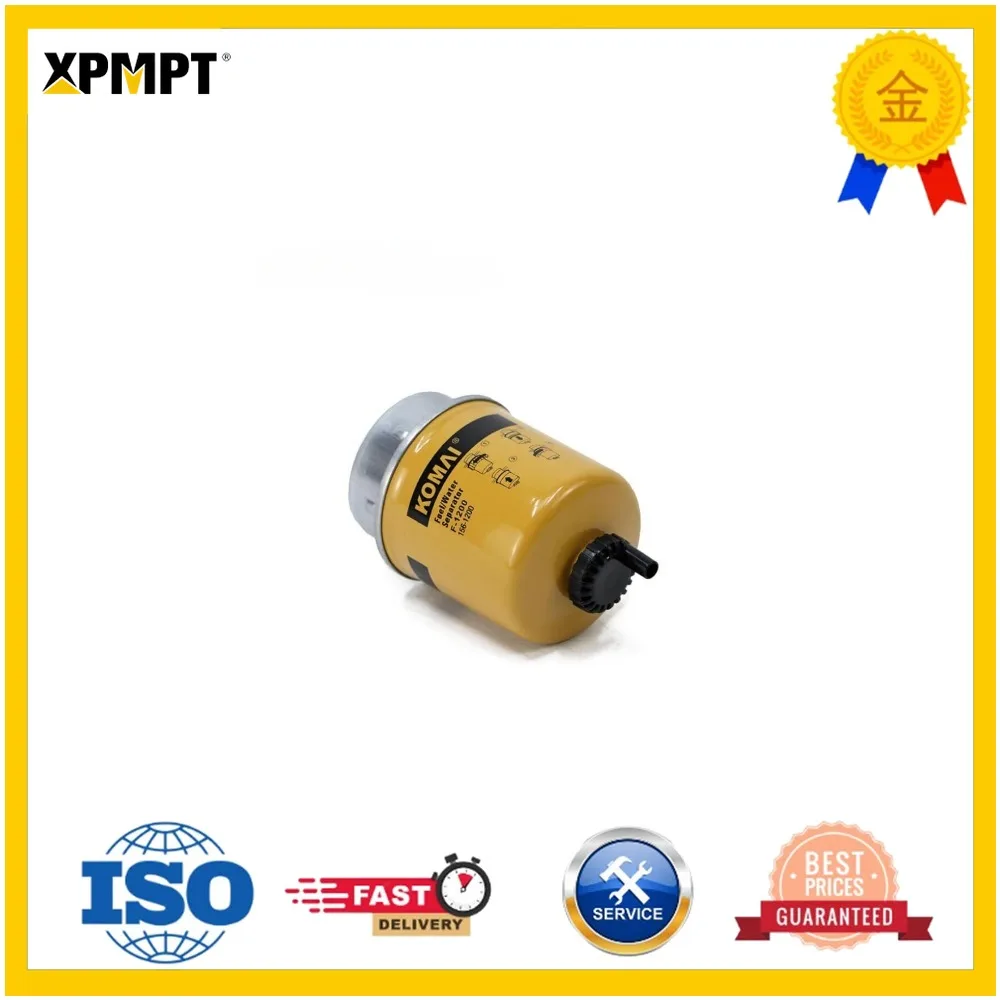 301.5 Excavator 1000261607 Fuel Filter 156-1200 H196WK Compatible with 100KW Generator Set Heavy Machinery Parts