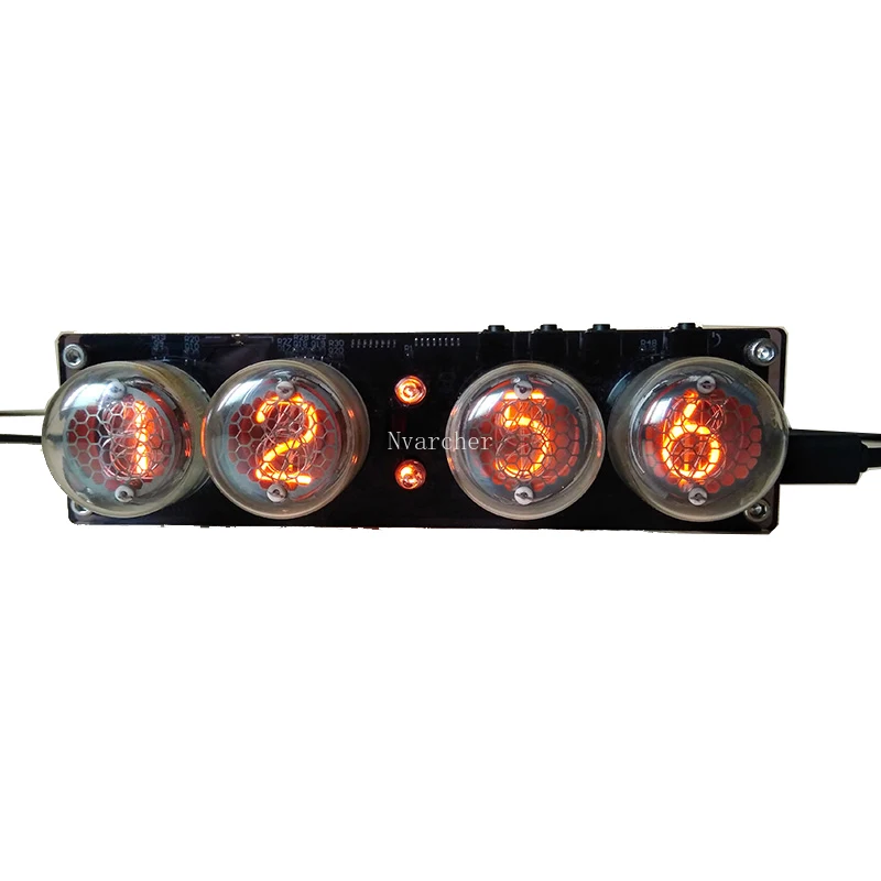 4-bitowy zintegrowany zegar świecący QS30-1, SZ1-1,SZ3-1,SZ-8 z lampami akrylowa skrzynka bez