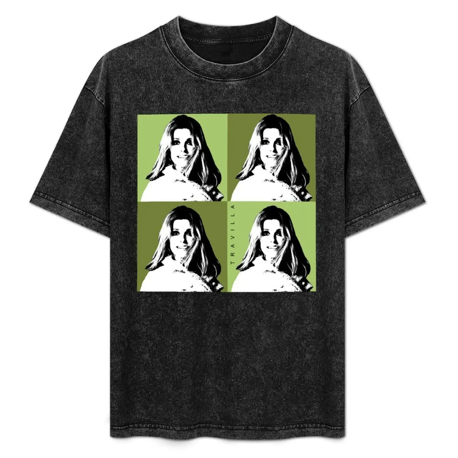 

Sharon Tate Robe Warhol Green T-Shirt customizeds Personalized t-shirt funny costumes shirts graphic tee designer t shirt men