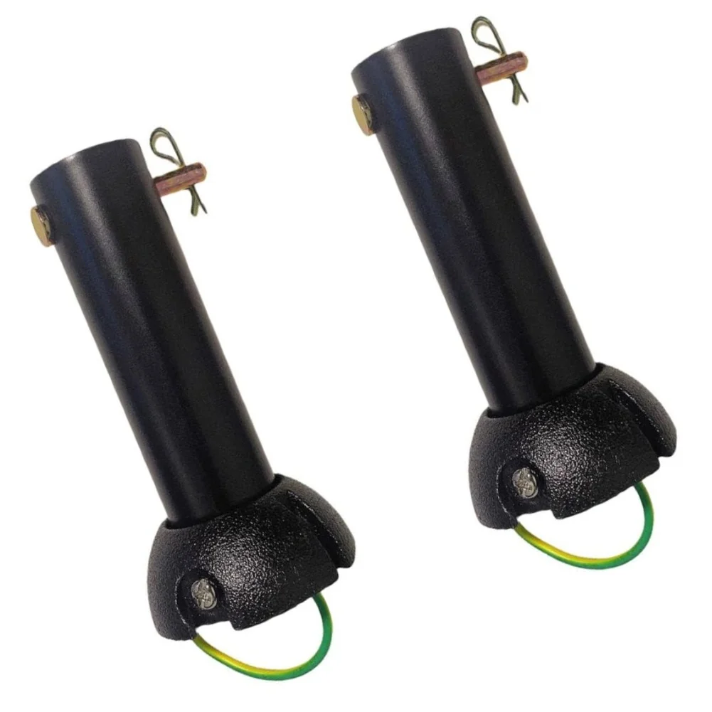 2Pcs Ceiling Fan Extension Rod With Hanger Ball Assembly 10-45CM Downrod For Standard Non Threaded Fans Installation