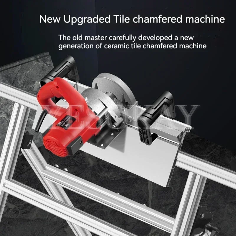 Portable Ceramic Tile Chamfering Machine/45 Degree Chamfering Machine High Precision Cutting Machine Tile Hand Tools/220V