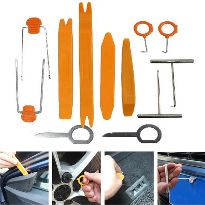 12pc Plastic Pry Tool Removal Tool Car Accessaries For Kia Rio 3 4 k2 k3 Ceed cerato sportage sorento KX3 KX5